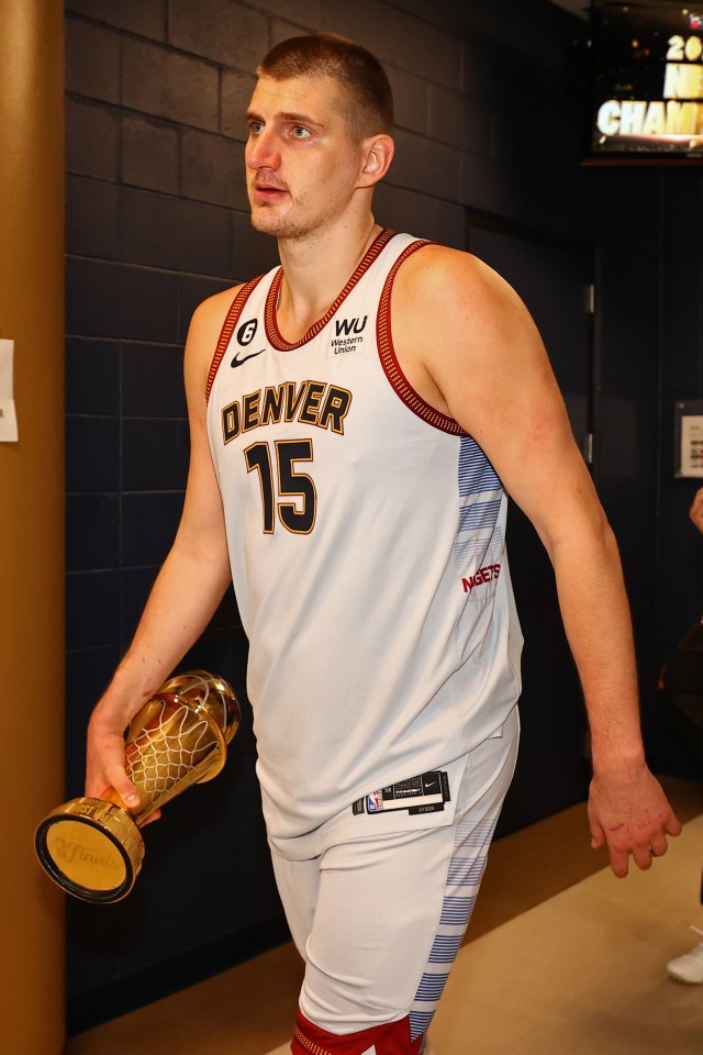 Jokic was named Finals MVP in 2023