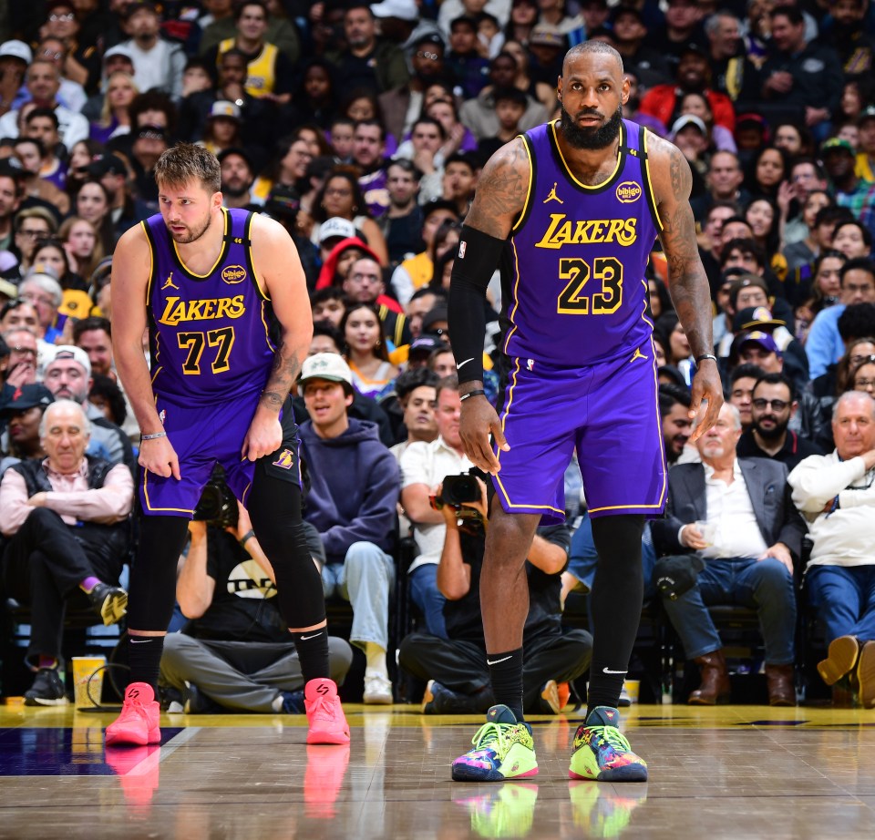 Luka Doncic and LeBron James were knocked out of the first round