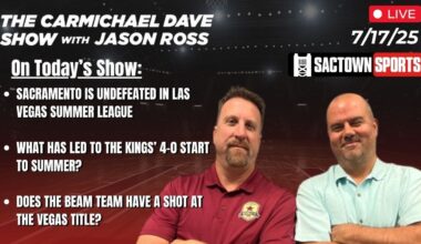 Video: Sacramento remains undefeated in Vegas 🔥 | The Carmichael Dave Show with Jason Ross