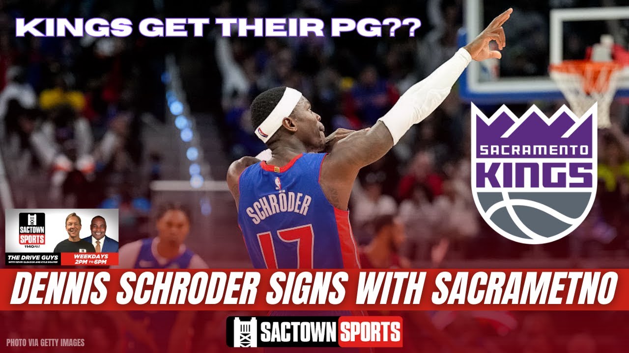 Video: REACTION: Free agent PG Dennis Schroder agrees to sign with the Sacramento Kings