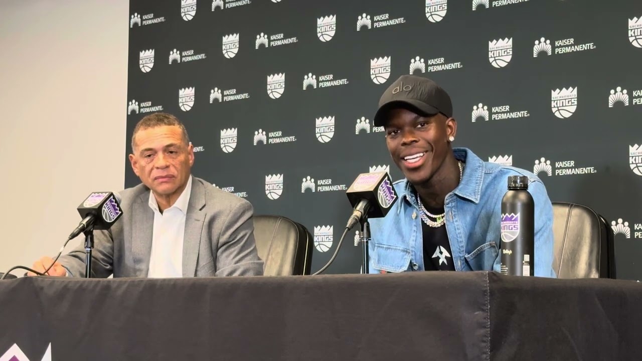 Video: Dennis Schroder Sacramento Intro Presser: "I think we can be great"