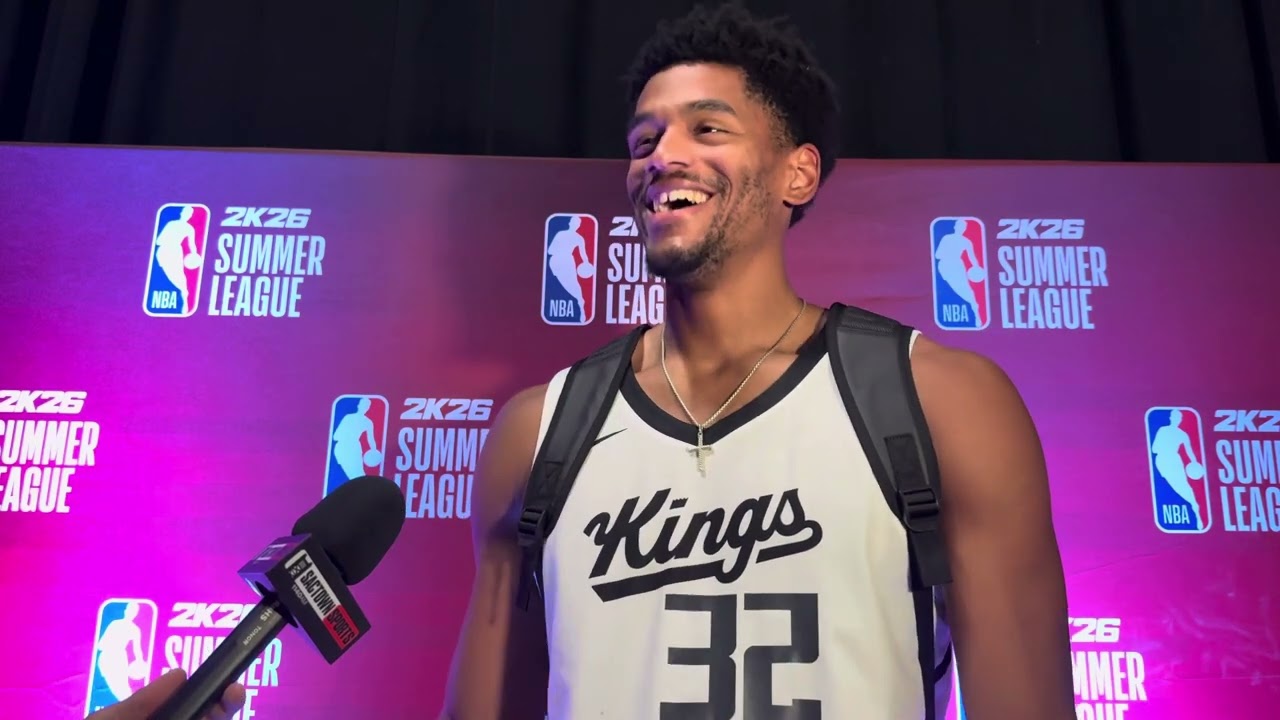 Video: Kings two-way big Dylan Cardwell on embracing defensive role, adjusting to NBA pace