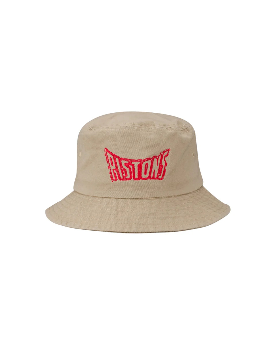 Pistons x Motown Embroidered Sand Bucket Hat