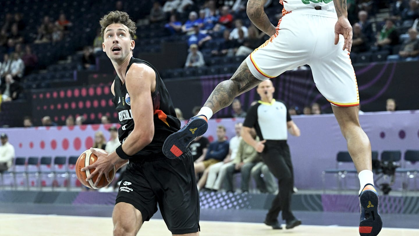 Franz Wagner put in a strong effort to lead Germany to a victory in their opening game at EuroBasket.