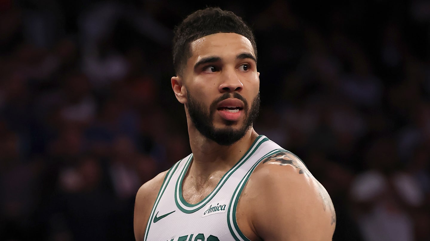 Boston Celtics star Jayson Tatum.