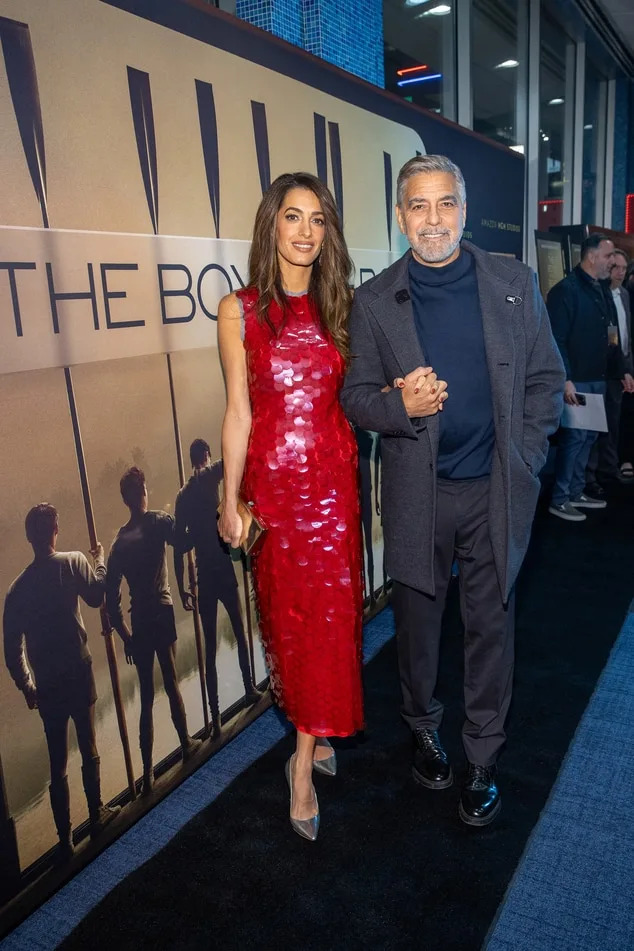 <p>Amal Clooney & George Clooney</p>