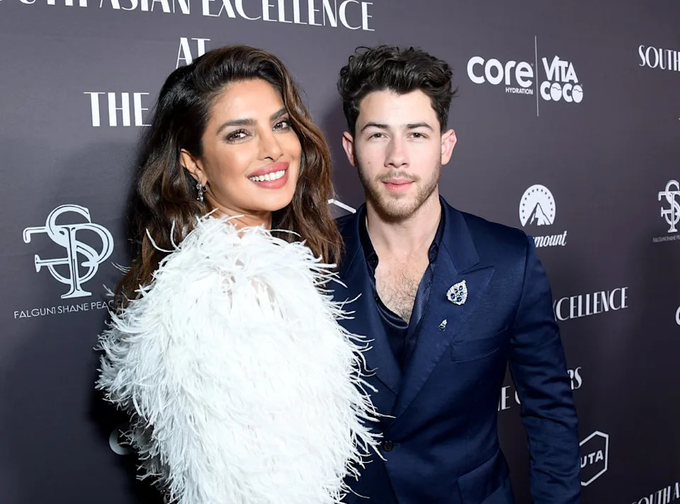 <p>Priyanka Chopra & Nick Jonas</p>