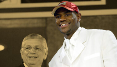 "This kid looks like he could come in and play right away without missing a beat" - NBA executives and scouts break down LeBron James' game ahead of the 2003 draft