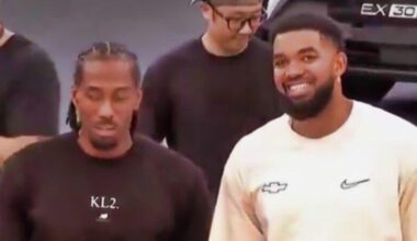 Karl-Anthony Towns Pulls Up To Kawhi Leonard’s Event In Taiwan For Unexpected 3-Point Duel [VIDEO]