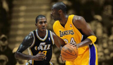 Raja Bell on clotheslining Kobe Bryant during 2006 playoffs for his arrogant and pompous behavior: "I really felt like that at the time"