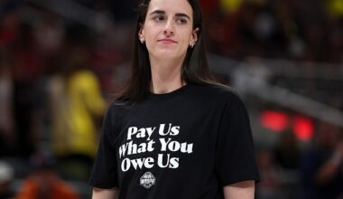 Caitlin Clark and other WNBA stars staged a protest at the All-Star Game last week