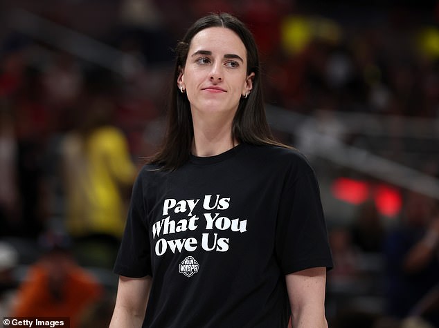 Caitlin Clark and other WNBA stars staged a protest at the All-Star Game last week