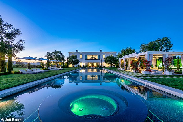 The Olympic sized swimming pool - fit with a jacuzzi - is perfect for a night of relaxtion
