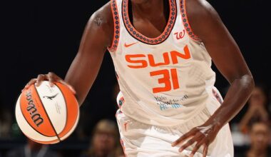 The group led by Steve Pagliuca has officially made a record $325million offer for the Sun (pictured is Tina Charles)