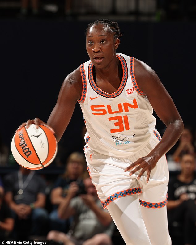 The group led by Steve Pagliuca has officially made a record $325million offer for the Sun (pictured is Tina Charles)