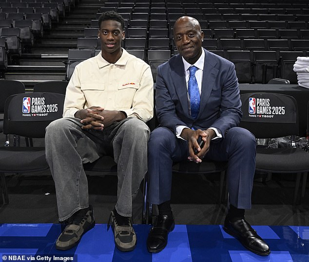 AJ's father, Ace Dybantsa, spoke to the Daily Mail about his son's choice to join the Cougars