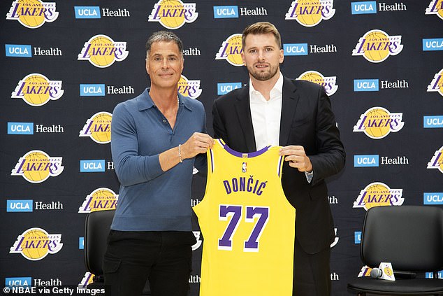 Last Saturday, Doncic signed a new three-year, $165million contract with the team