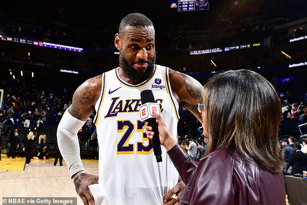 James was rumored to be considering a move on from Los Angeles, but that fizzled out