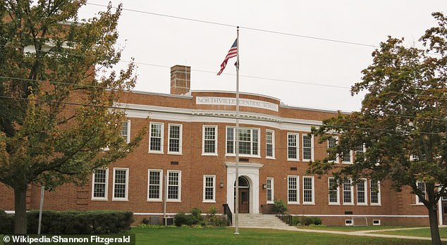 Despite allegedly being aware of the ongoing situation, the district failed to take appropriate action to protect its students from the abuse, the suit claimed (pictured: Northville High School)