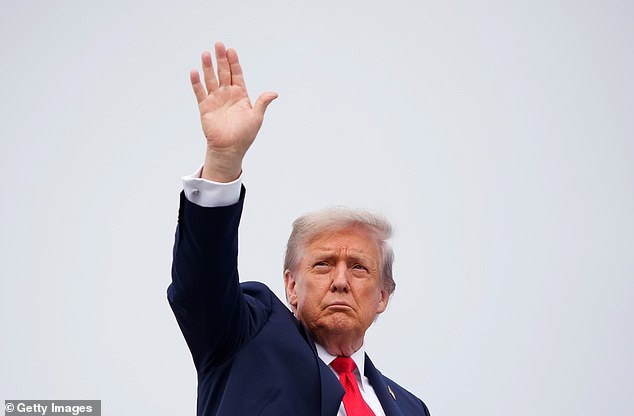 Should Donald Trump run for a third term for the Oval Office, Cuban would run for office