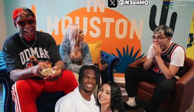 NBA legend Dennis Rodman (L) took a brutal shot at Travis Hunter and Leanna Lenee