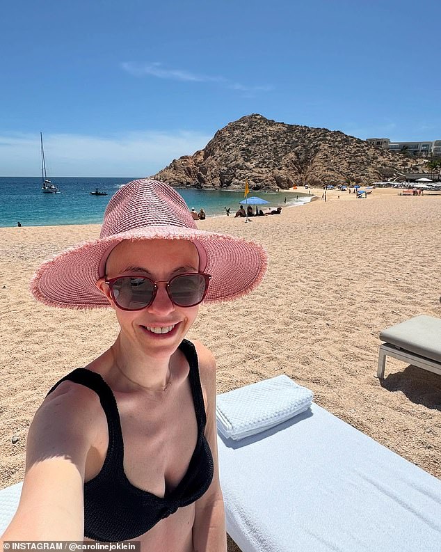 In her final message, Klein encouraged  others to 'pursue all of your dreams with an unapologetic determination'