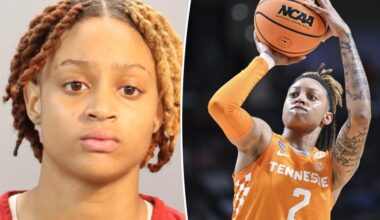 Tennessee's Ruby Whitehorn arrested on felony burglary, domestic assault charges