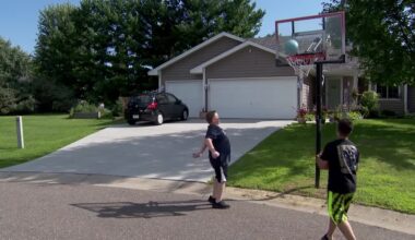 Homeowner confronts Albertville city officials over basketball hoop