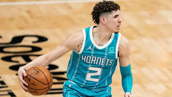 LaMelo Ball of Hornets (Image via Getty) LaMelo Ball of Hornets