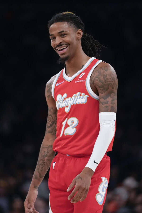 Ja Morant of the Memphis Grizzlies