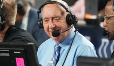 Dick Vitale Visits Lexington, Meets Mark Pope and the team.