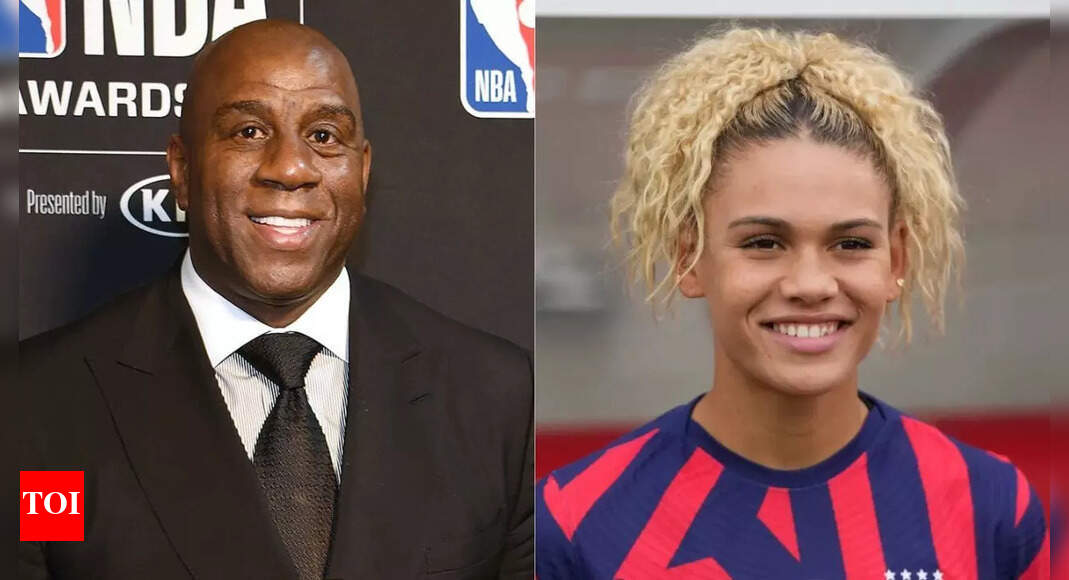 Dennis Rodman's daughter Trinity gets heartfelt praise from Los Angeles Lakers legend Magic Johnson after her latest achievement | NBA News