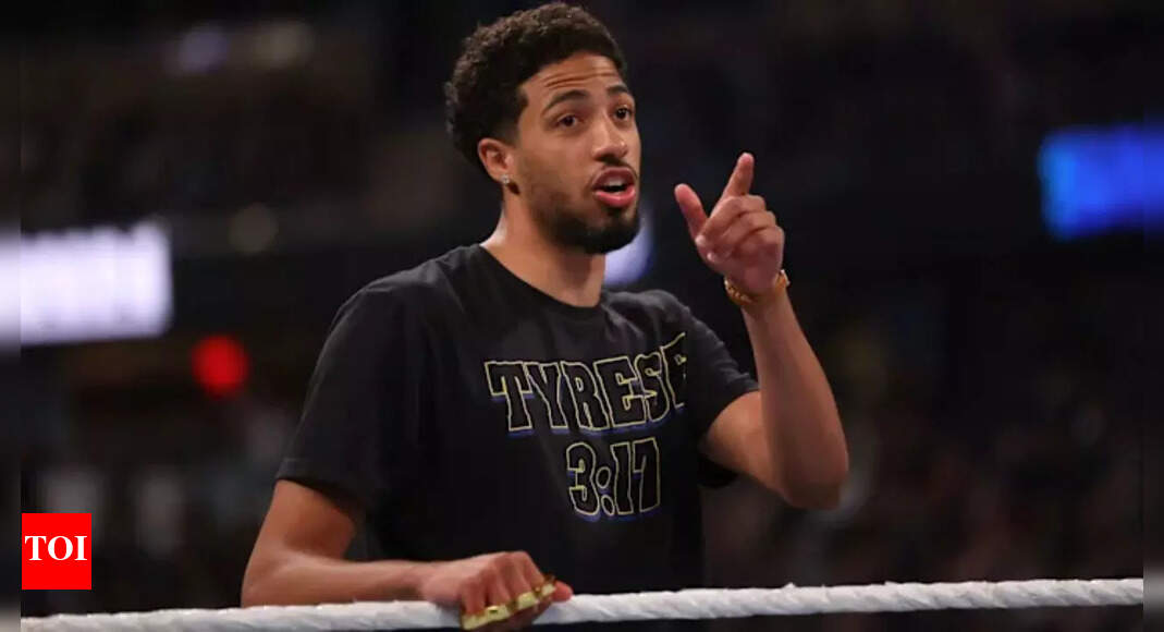 Indiana Pacers star Tyrese Haliburton attends WWE SummerSlam in style amid his Achilles injury | NBA News