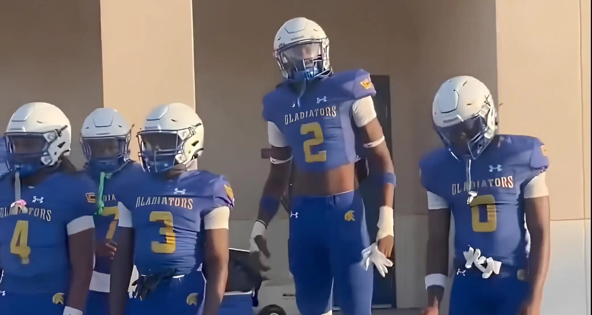 6ft 10in high school basketball star and wide receiver in two sport-pursuit with offer from $35m NIL suitor