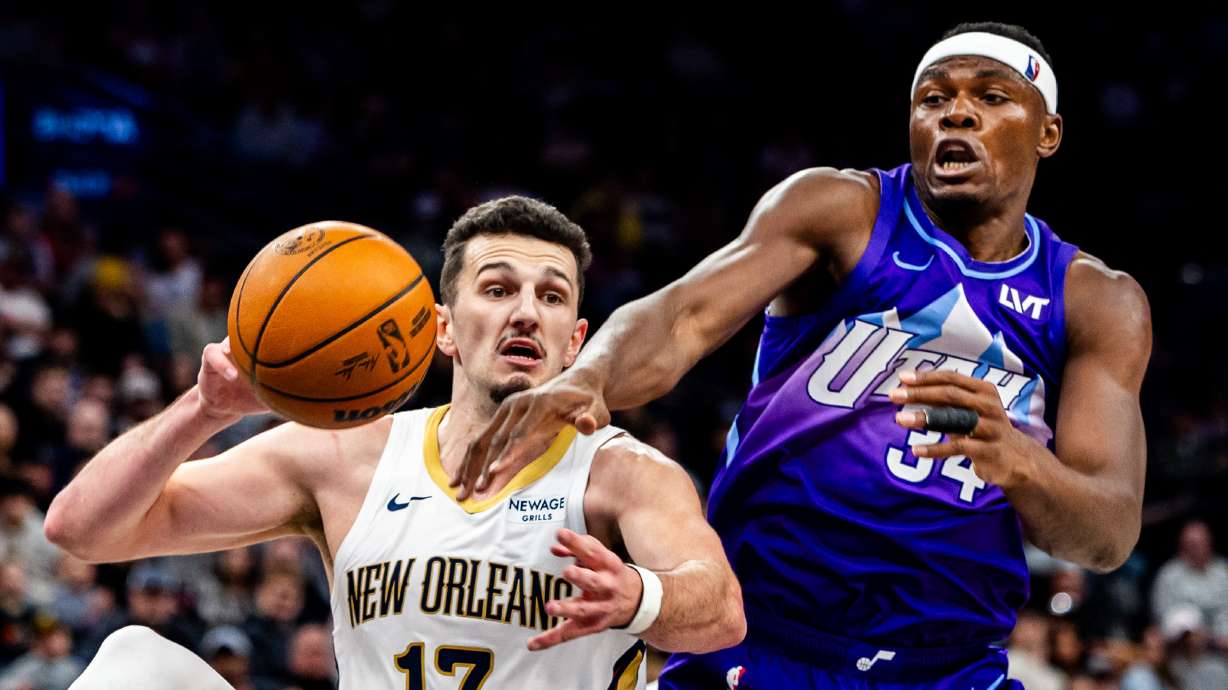 How the ever-smiling Oscar Tshiebwe nearly ruined a Jazz tank job