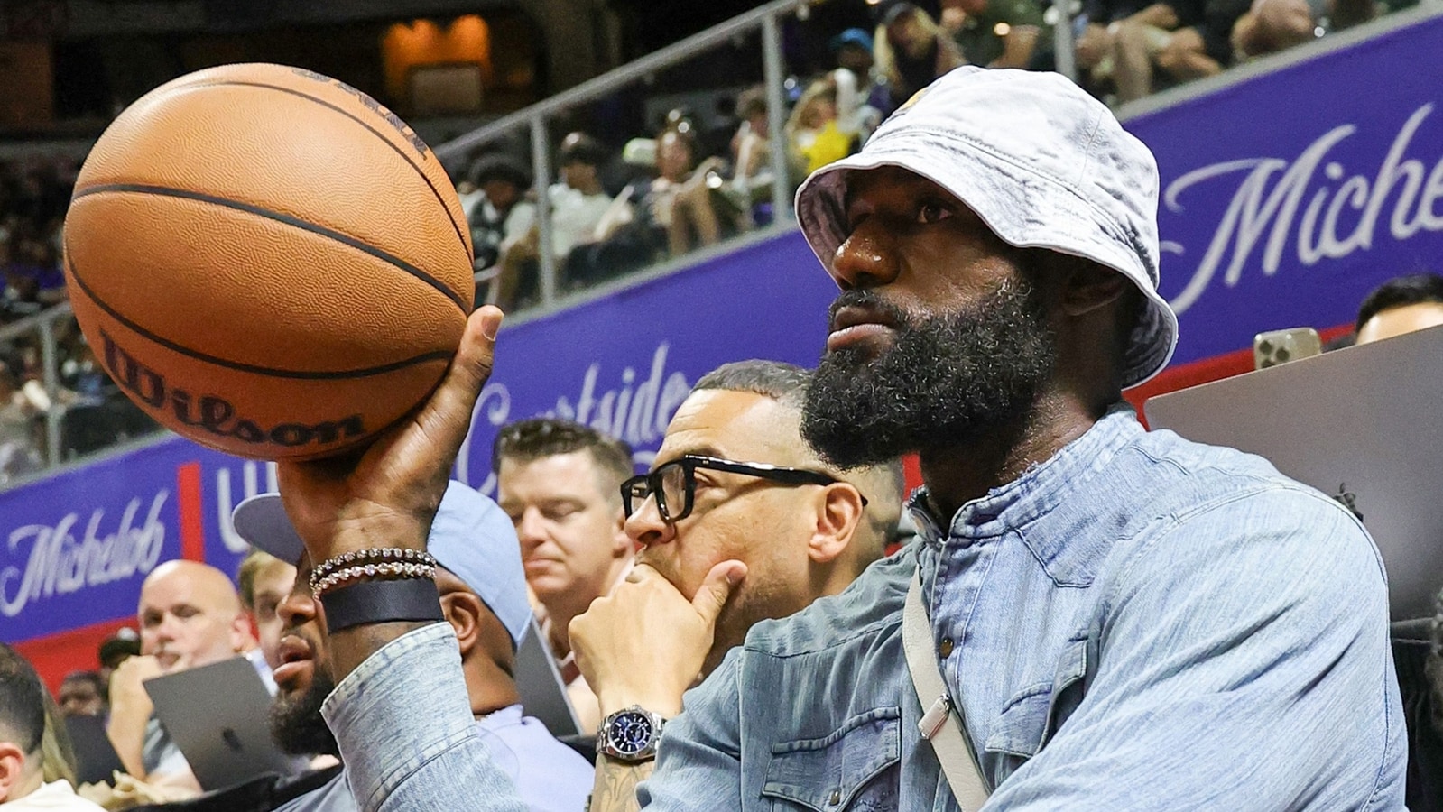 Could the Warriors put LeBron James with Stephen Curry and Jimmy Butler?