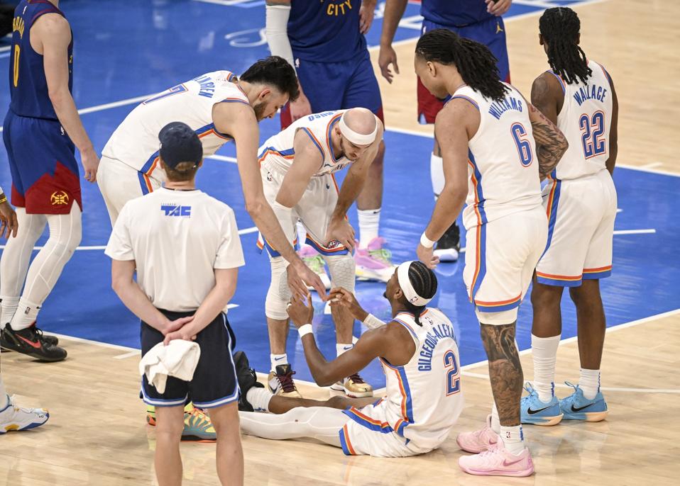 DENVER NUGGETS VS THUNDER, NBA