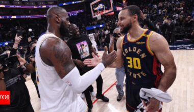 Here’s your table: Team	Receives Warriors	F LeBron James, G Bronny James Lakers	F Jimmy Butler, 2028 First-Round Pick | NBA News