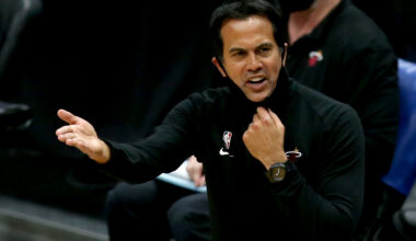 Miami Heat coach Erik Spoelstra