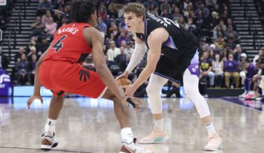 Barnes and Quickley each score 20 points to help Raptors beat Jazz, 126-118