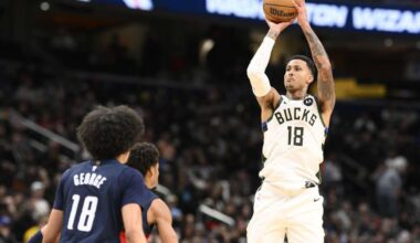 Kuzma scores 19, Middleton misses last-second 3 in 1st Bucks-Wizards game since they were swapped