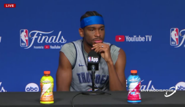 Shai Gilgeous-Alexander focused on the moment as the Thunder prepare for Game 6