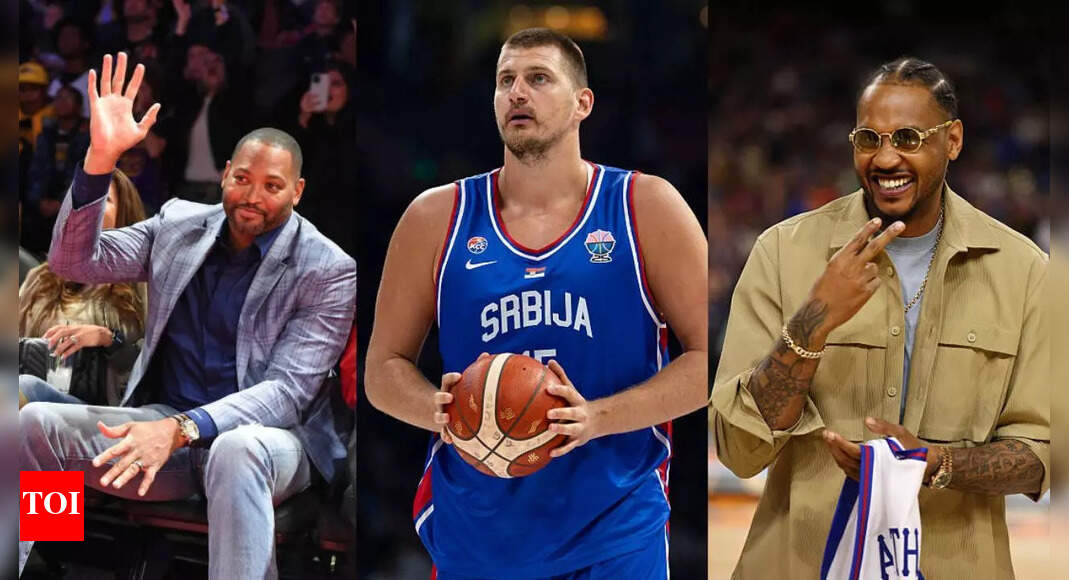 7x NBA champion shares unfiltered opinion on heated jersey debate with Nikola Jokic and Carmelo Anthony | NBA News