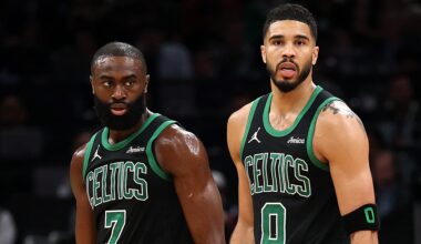 Celtics Star Jaylen Brown Has Strong Reaction to Jayson Tatum's New Look