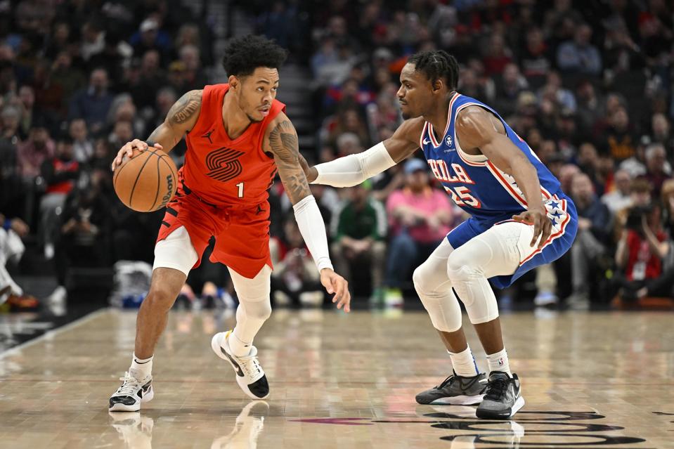 Philadelphia 76ers v Portland Trail Blazers