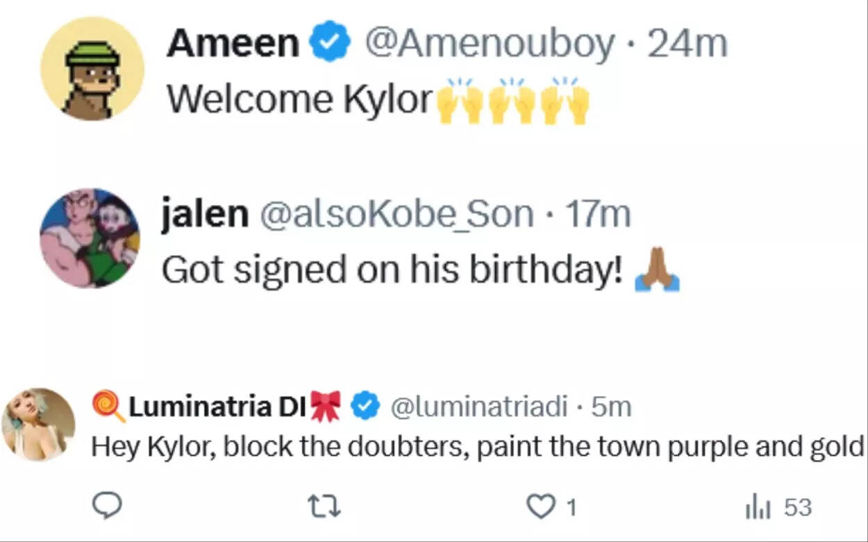 Fans reacted to the news