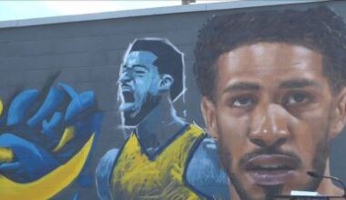 New Mural in Indianapolis Honors Pacers Star Tyrese Haliburton