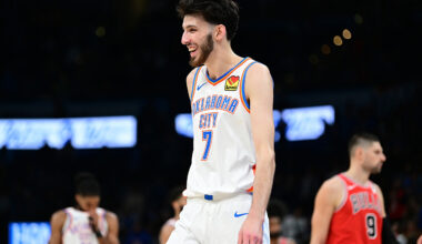 Chet Holmgren Oklahoma City Thunder Chicago Bulls