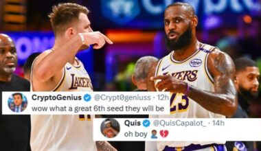 Los Angeles Lakers’ Projected Starting Five With Luka Doncic And LeBron James Has Fans Losing Their Minds