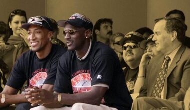 "I never wanted to be Michael Jordan, although I would like to trade bank accounts" - Scottie Pippen dismissed claims he wanted to become an NBA superstar of MJ's caliber